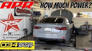 APR Stage 1 Tuned Audi B9 S5 Sportback on the Dyno