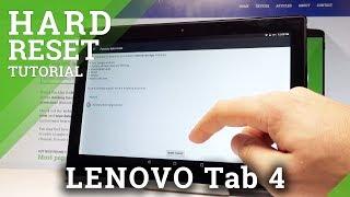 How to Factory Reset LENOVO Tab 4 - Wipe All Data |HardReset.info