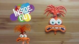 Inside Out 2 Anxiety clay cracking making 인사이드아웃 불안이 클레이로 만들기