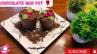 Chocolate Mud Pot| Unique Dessert Idea | Cook with Rachna️ #cookwithrachna #dessert #chocolate ️