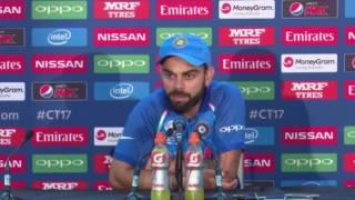 Virat Kohli after losing ICC champions trophy Final - India vs Pakistian - Press Conference 2017