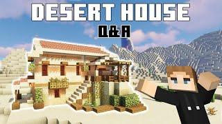 House Build Q and A with Lemonslice! Minecraft Building!