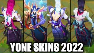 ALL YONE SKINS 2022 | League of Legends