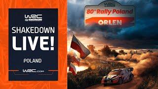  Shakedown LIVE | WRC ORLEN 80th Rally Poland 2024