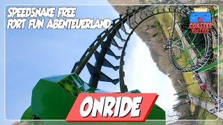 Speedsnake Free - Fort Fun Abenteuerland - Vekoma Whirlwind mit Sunkid-Zug | POV