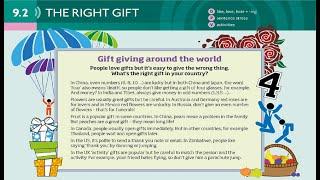 THE RIGHT GIFT  |Unit 9 | 9.2 THE RIGHT GIFT  | shopping| English | Speakout starter