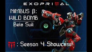 EXOPRIMAL || NIMBUS β: WILD BOMB​​ | Beta Suit - Gameplay Showcase + Season Pass Update