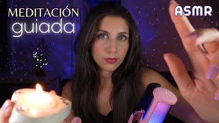 ASMR • Meditación GUIADA Calma tu MENTE y CUERPO 