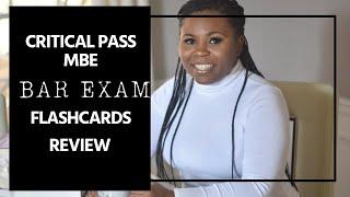 Critical Pass MBE Flashcards Review #barexam #barprep