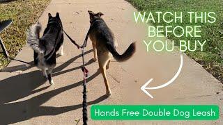 Review of the Exquisite Double Dog Hands-Free Leash