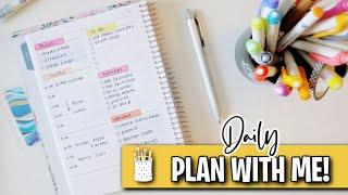 DAILY PLAN WITH ME! | Plum Paper Daily A5