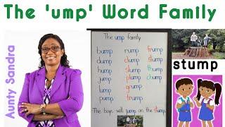 The 'ump' Word Family | Blending Letter Sounds |Rhyming Words | Short 'u' Sound | Spelling & Reading