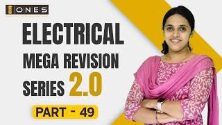 KERALA PSC | ELECTRICAL MEGA REVISION SERIES 2.0 | PART 49 | ONES