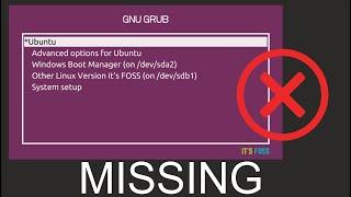 How to Restore Grub After Installing Windows 10