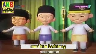 Lagu Upin Ipin Mengenal Angka Bahasa Arab, AKB - Ayo KIta Belajar