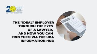 The "ideal" employer through the eyes of a lawyer, and how you can find them via the UBA Information