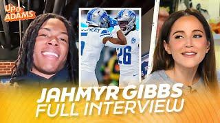 Jahmyr Gibbs on Aggressive Playcalling, Montgomery's Injury, Aiden Hutchinson Coming Back? & More!