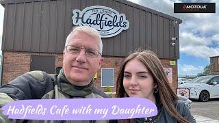 Dad & Daughter Lunch out at Hadfields Cafe / Bistro on the Triumph Tiger 1200 Rally Pro 