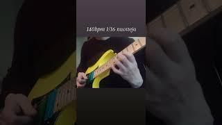 Alternate picking practice #yngwie #guitar #finland #guitarcover #80s #guitarist #shredding