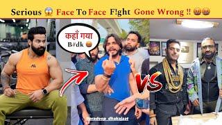 Finally Rajveer sisodiya’s  friends vs Pradeep Dhaka face to face f!ght  full controversy explain..