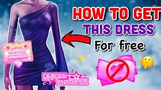 NEW CODES ️ How to Get NEW YEAR’s Dress for *FREE* in Dress to impress 