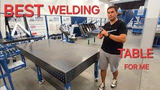 How I chose the best welding table for the DIY workshop. GPPH PLUS 240x120 cm.