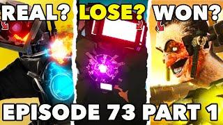 EPISODE 73 PART 1 RELEASED!? - SKIBIDI TOILET 73 part 1 ALL Easter Egg  Theory