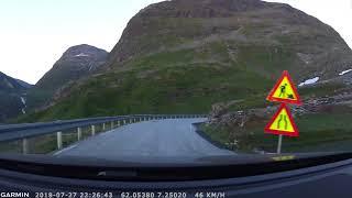 Geiranger trip summer 2018 on road 63