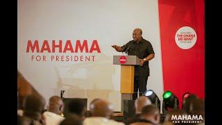 Mahama's remarks at a media encounter on July 07.