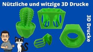 Nützliche und witzige 3D Drucke aus dem Artillery Genius