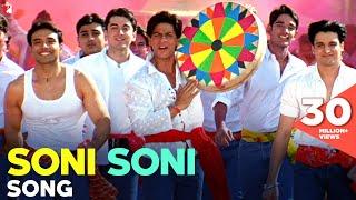 Soni Soni Song | Mohabbatein | Shah Rukh Khan, Aishwarya Rai | Jatin-Lalit, Anand Bakshi | Holi Song