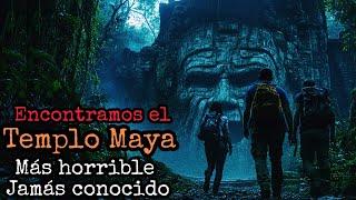 SOMOS ANTROPÓLOGOS Y ENCONTRAMOS UN TEMPLO MAYA AL QUE LOS MAYAS LE TEMÍAN, ALGO ENCARCELABAN EN ÉL