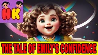 The Tale of Emily's Confidence | Kids Animation Story | Kids moral stories @HappyKids-c1r