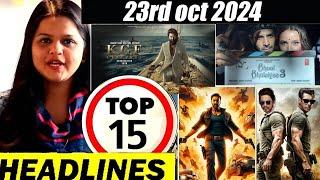 Top 15 Big News of Bollywood | 23rd  OCTOBER 2024 | Salman Khan , Ramayana, Sunny Deol, Amir Khan