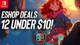 New Nintendo ESHOP Sale Kicks Off 2024! 12 Under $10! Nintendo Switch Deals