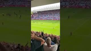 Hammer's fans reaction on the end of Match im via park