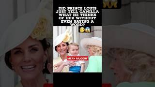 #Princelouis mean muggin if look could K!ll#britishroyalfamily #princeofwales #britishroyal camilla