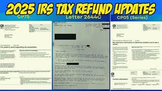 2025 IRS Tax Refund Update： New Refunds Approved, Tax Processing, Tax Topic 152, Notices