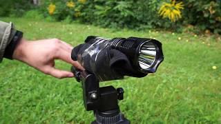 Jagen mit Rotlicht: Ständer für Taschenlampe bauen - Jagd Hacks