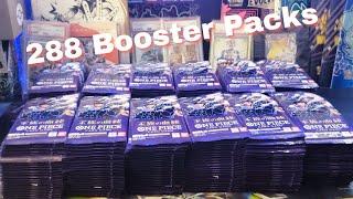 I OPENED A 288 BOOSTER PACKS OF OP10 ROYAL BLOODLINE ONE CASE