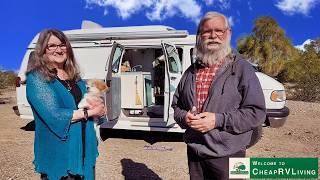 From Rent to Freedom: Life Begins at 72, Full-Time Van Life in a 1994 Class B Van!