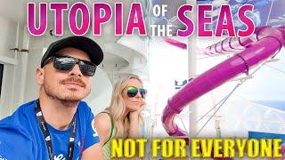 Utopia of the Seas CRUISE REVIEW, Royal Caribbean's NEWEST Ship 2024 | Cruise Vlog