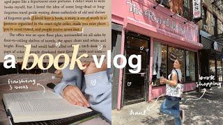 A BOOK VLOG  read with me for a week, going to The Ripped Bodice, book haul & cozy vibes