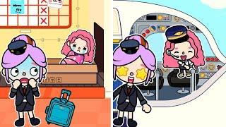 Bad Mom Abandoned Me At The Airport   Sad Story I Toca Life Story I Toca Boca