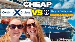 How does a cheap Celebrity cruise compare to Royal Caribbean?