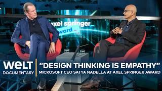 MICROSOFT CEO SATYA NADELLA - “Empathy is a very important business skill” | Axel Springer Award