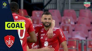 Goal Franck HONORAT (7' - STADE BRESTOIS 29) STADE BRESTOIS 29 - AS SAINT-ÉTIENNE (4-1) 20/21