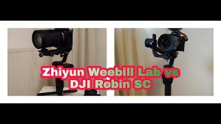 First Impressions: Zhiyun Weebill Lab vs DJI Ronin SC