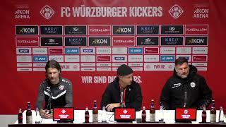 Pressekonferenz 20. Spieltag  Kickers – SV Wacker Burghausen