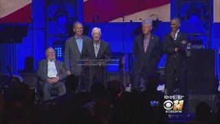 Former Presidents Call For Unity At Hurricane Aid Concert